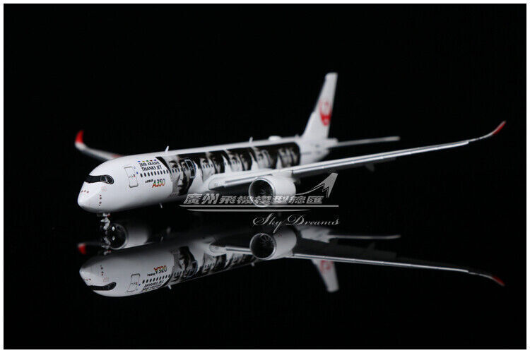 1:400 JC Wings JAPAN AIRLINES AIRBUS A350-900 Airplane Flap Down Diecast Model