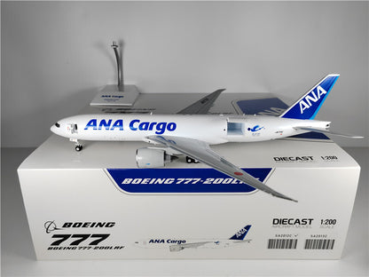JC wings ANA Cargo for BOEING B777-200F JA771F Opening version 1/200 Plane Model