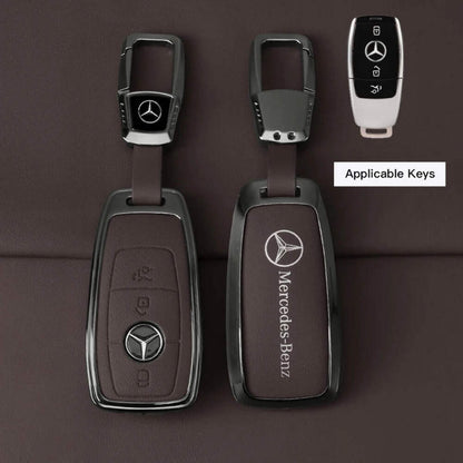 Leather Car Key Case – Premium Full-Cover Protection