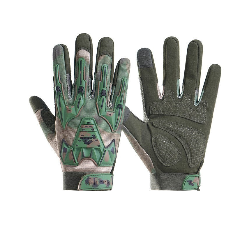 Tactical gloves touch screen training combat anti-skid riding outdoor sports
