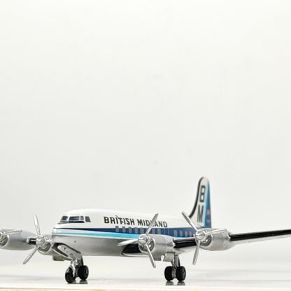 1:400 Aeroclassics British Midland CL-4 Passenger Airplane Diecast Plane Model