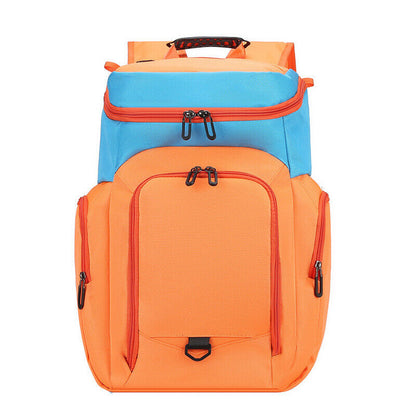 Men Football Basketball Backpack Oxford Unisex Sports Gym Training Shoulder Bag