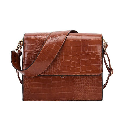 PU Leather Shoulder Crossbody Bags Women Bag Pattern Casual Tote Bag