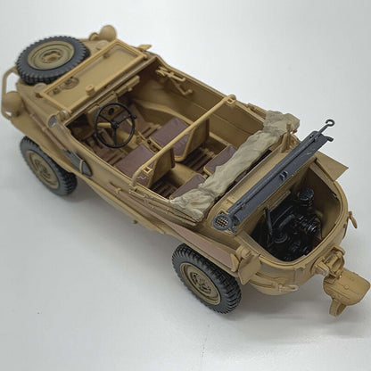 1:35 ARTISAN TYPE166 Amphibious Off-road Vehicle Army ABS Diecast Military Model