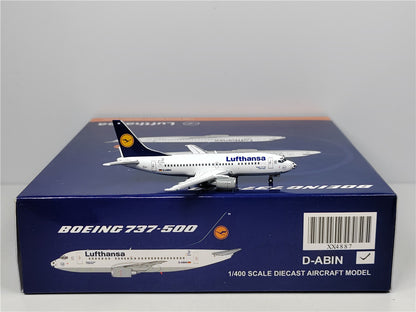 1:400 JC Wings Lufthansa BOEING B737-500 Passenger Airplane Diecast Model