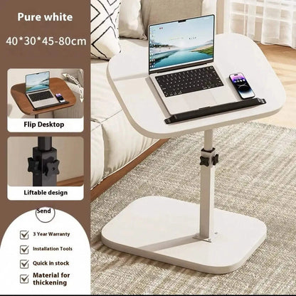 Folding Living Room Desk – Adjustable Bedside Table
