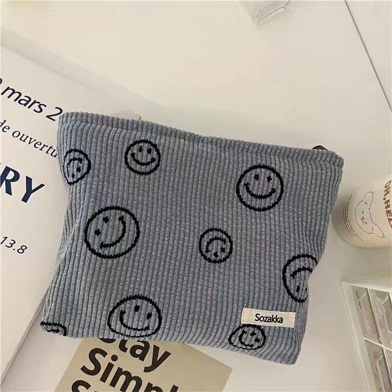 Cosmetic Bag Women Handbags Purses Makeup Organizer Storage Pencil Case Bags 1PC