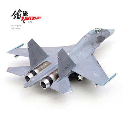1:72 31CM Panzerkampf CHINA J-16 2022 Fighter Diecast Military Airplane Model