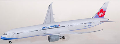 1:200 34CM Hogan CHINA AIRLINES BOEING 787-10 Airplane ABS Plastic Plane Model