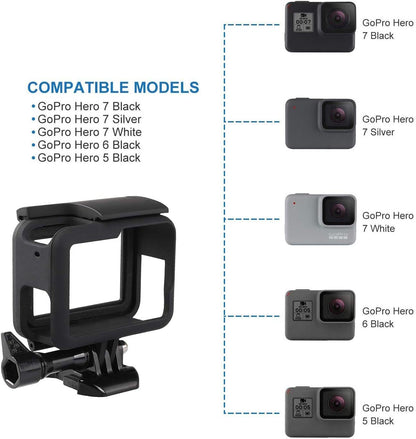 Frame For GoPro HERO 5/6/7Black Mount Housing Border Protective Shell Case Cover