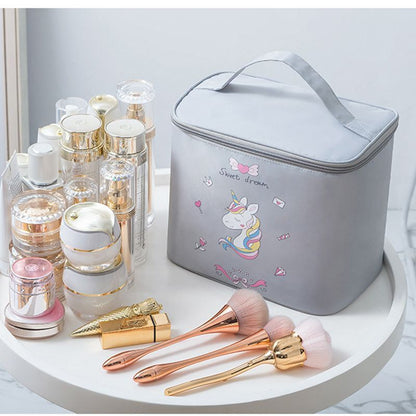 Cosmetic Bag Large Travel Organizer Waterproof Makeup Case Traveling Pouch 1 PC