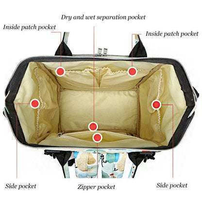 Multifunction Women Backpacks Large Outdoor Traveling Bags Casual 20-35L Zipper