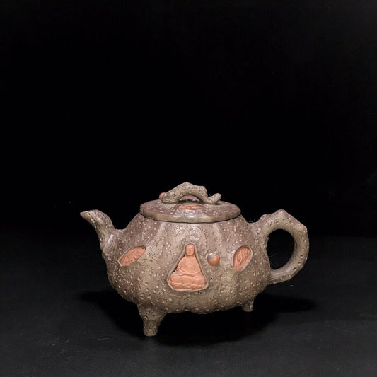 vintage chinese yixing purple clay teapot zisha ceremony teaware collection rare