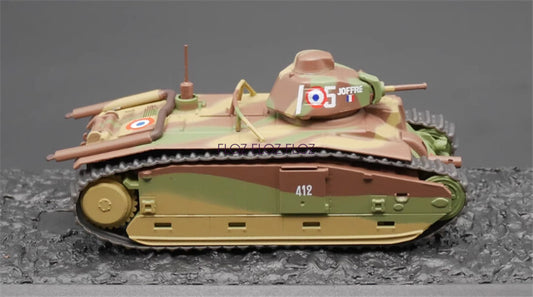 for IXO WWII France Char B1 Bis 3eme Compagnie 46e Bataillon de chars 1/72 Model