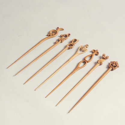 Tea Needle Bamboo Tea Accessories To Clear Tea Off Infuser Holes Handmade Needle
