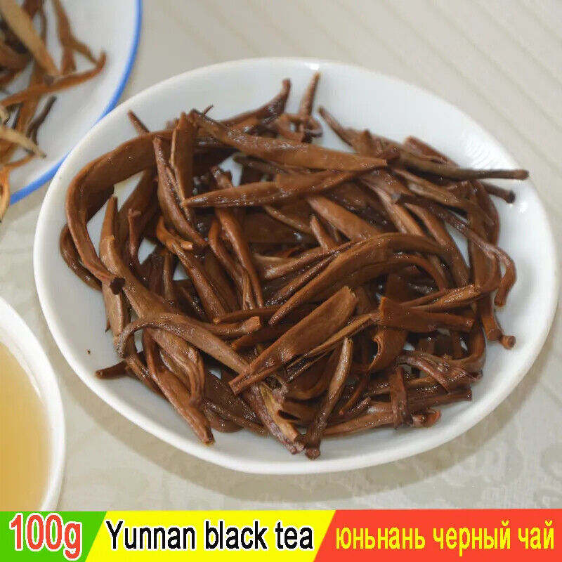 2023 New Fengqing Dian Hong Famous Yunnan Black Tea, Organic Tea Dianhong 100g