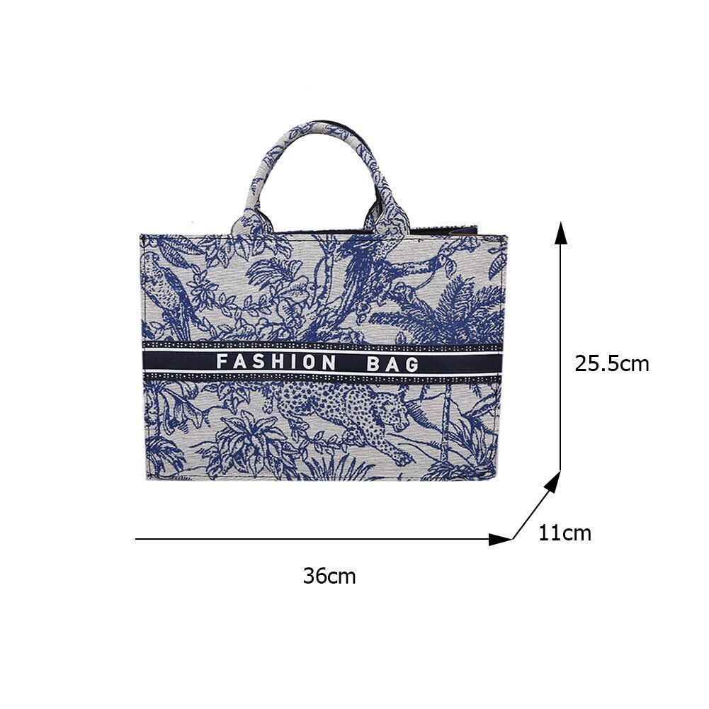 Bag Large Capacity Shoulder Shopper Bags High Quality Canvas Handbags Tote Bags