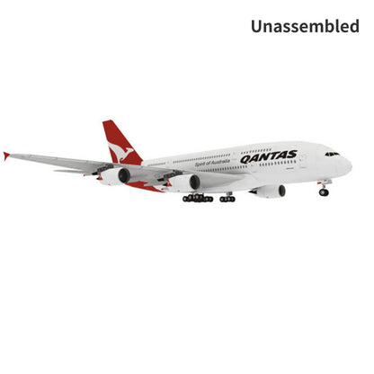 1/300 A380 Qantas Airways Civil Airliner Paper Model Unassembled Aircraft DIY e