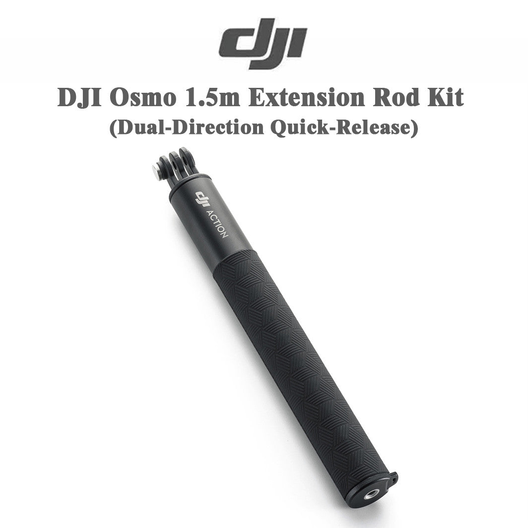DJI Osmo 1.5m Extension Rod Kit (Dual-Direction Quick-Release) for Action 6/Nano