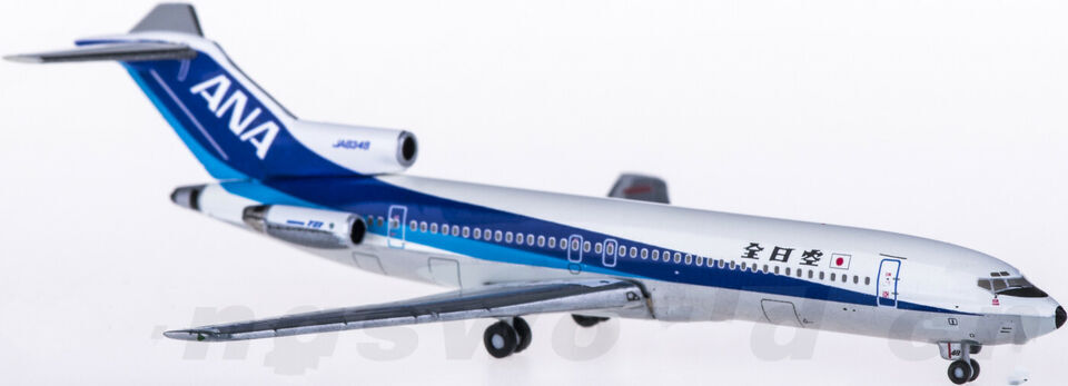 1:500 Hogan ANA BOEING 727-200 Passenger Airplane Diecast Plane Aircraft Model