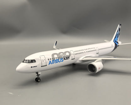 47CM 1:95 AIRBUS A321NEO Passenger Airplane Landing Gear Resin Aircraft Model