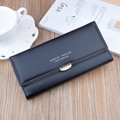 Synthetic Leather Wallets Hasp Money bags Zipper Coin Purse Cards Holder Pouch