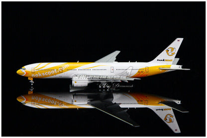 1:400 JC Wings Nokscoot BOEING 777-200ER Passenger Plane Flap Down Diecast Model