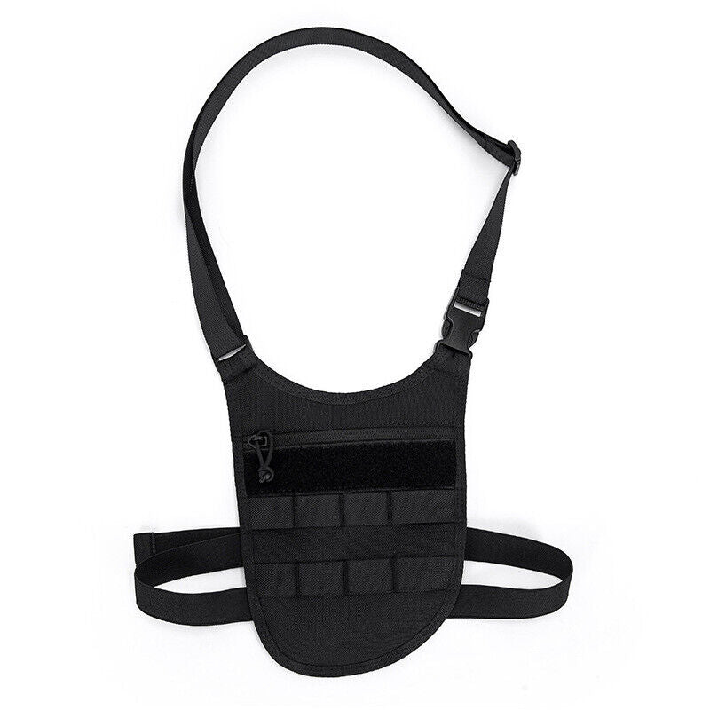 Tactical Outdoor Sports Vest Hidden Underarm Pocket Shoulder Bag Wallet Hunting