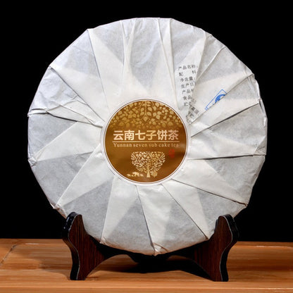 357克正品云南门海陈翔普洱茶叶蛋糕Qizi蛋糕茶-