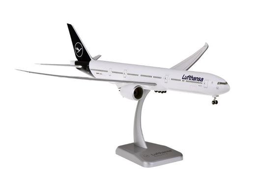 1:200 39CM Hogan Lufthansa BOEING 777-9X Passenger Airplane ABS Plastic Model