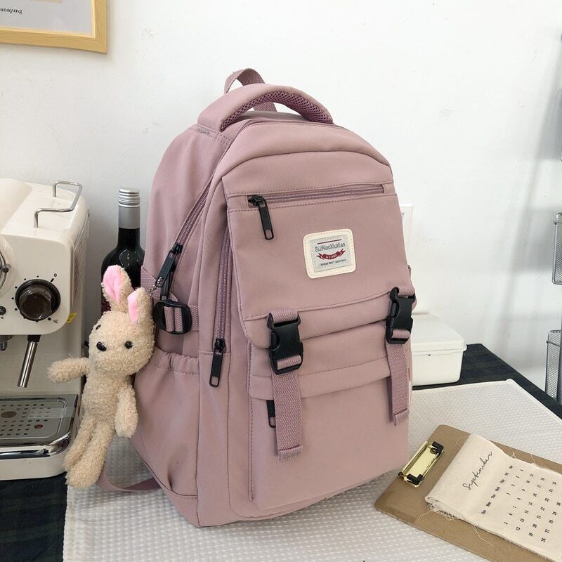 Nylon Women Backpack Female Students Schoolbag Simple Sense Travel bag