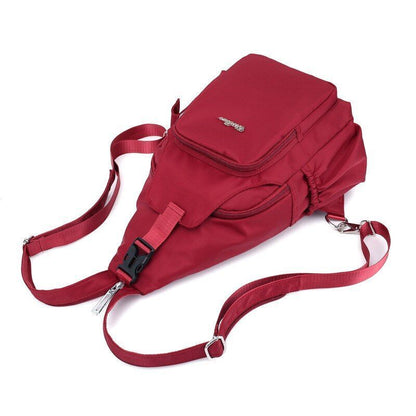 Waterproof Backpack Fashion Multi-Function Nylon Laptop Pocket Bag Polyester 1PC