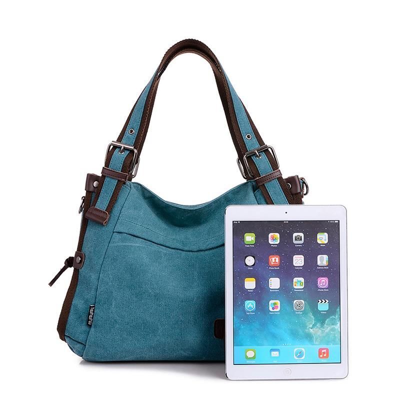 Canvas Shoulder Bags Handbags Messenger Top-handle Bag Shopping Travel Crossbody