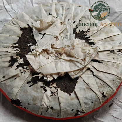 357g Premium 2002 Red Dayi 7572 Ripe Pu-erh Tea Cake Vintage Sweet Aged