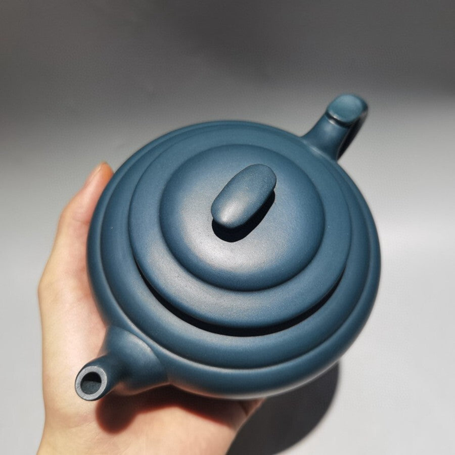 Chinese Old Yixing Clay Big Teapot Shangxin Bridge Pots Purple Sand Teapot 400cc