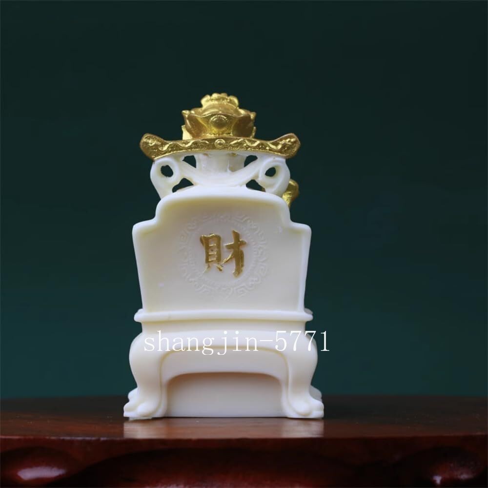 11.5cm Tugua Bodhi Carving Buddha Statue Decoration Home Use Collectible