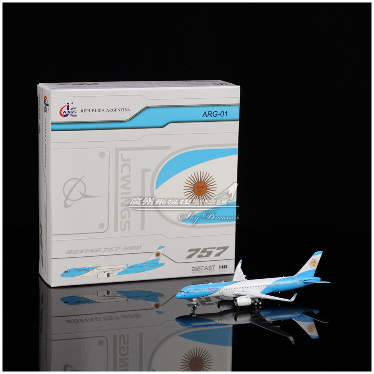 1:400 JC Wings FAA BOEING 757-200 Passenger Airplane Diecast Aircraft Model