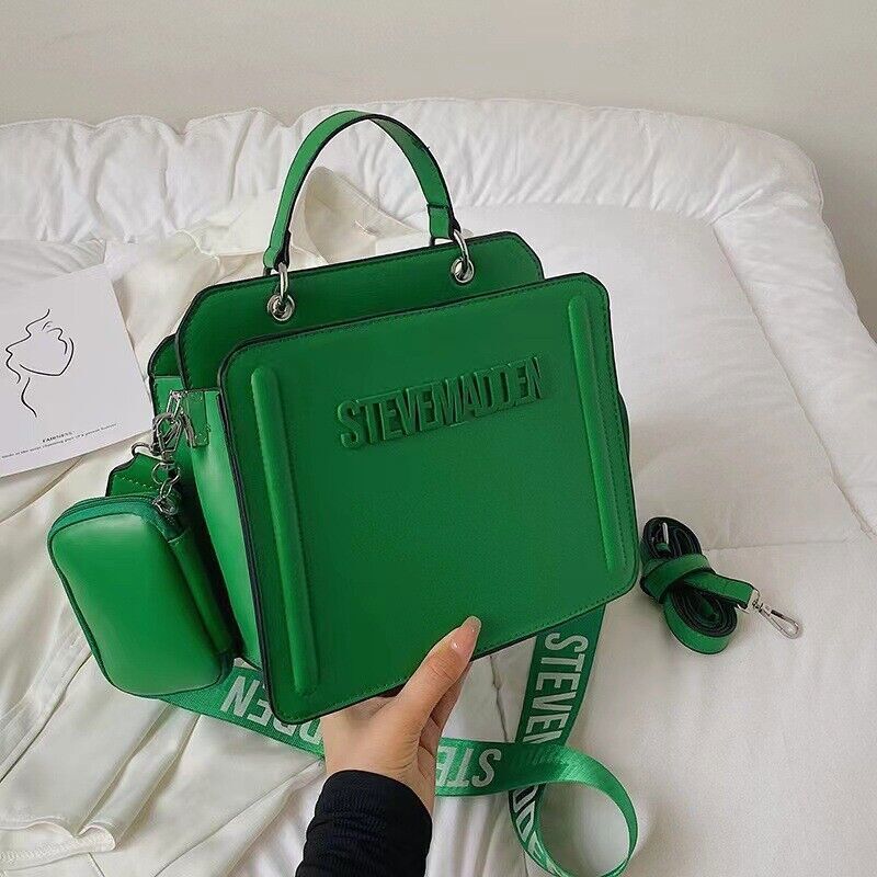 Fashion Square Bag Women's High-Quality Shoulder Handbag Crossbody Messenger Bag