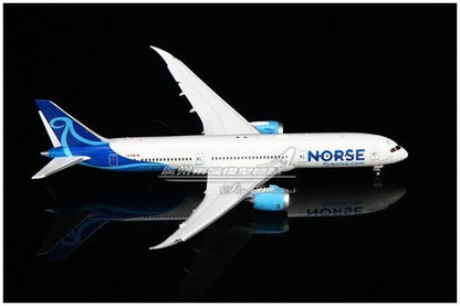 1:400 JC Wings NORSE BOEING 787-9 Passenger Airplane Flap Down Diecast Model