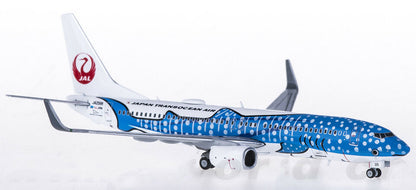 1:400 JC Wings JAL JAPAN TRANSOCEAN AIR B737-800 Passenger Plane Diecast Model