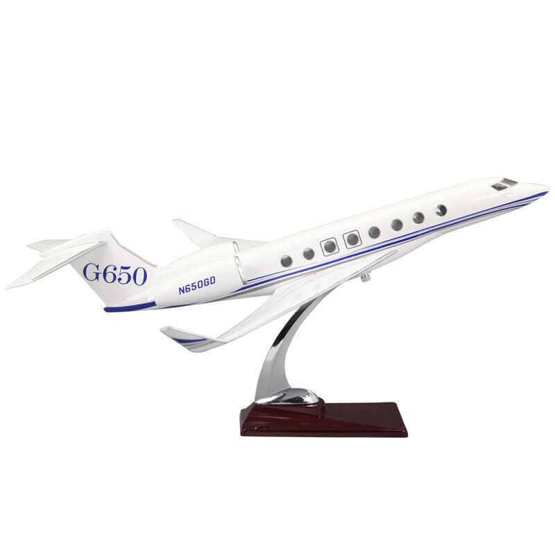 46CM Gulfstream G650 Business Airplane Resin Aircraft Plane Model