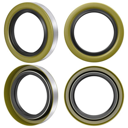 4x Trailer Hub Grease Seals For 3500 lb Trailer Axle 1.719'' x 2.565'' x 0.500''