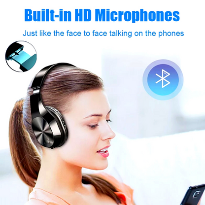 Audifonos inalambricos Bluetooth 5.0 Plegables Auriculares Universal Telefonos