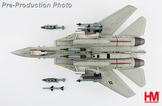 HM 1/72 US F-14B F14 Male Cat Fighter VF-101 Death Squadron Model