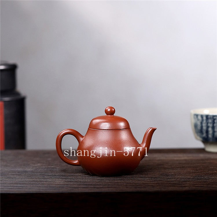 Tea Pot 100ml Real Yixing Zisha Dahongpao Clay Marked 7 Infuser Holes Master Pot