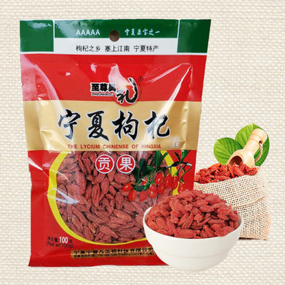 natural jam ning goji berries chinese wolfberry healthy fruit tea 100g/3.52oz