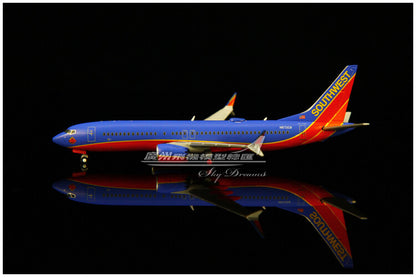 1:400 GeminiJets Southwest BOEING B737 MAX 8 Airplane Diecast Aircraft Model