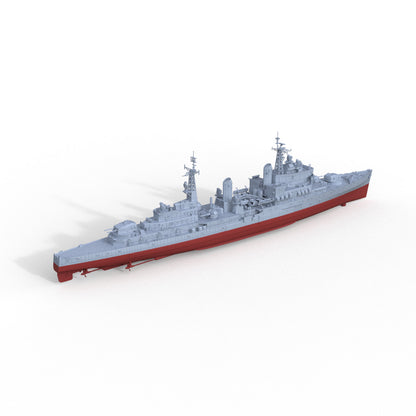 1/350 Military Model British Tiger Class Light Cruiser Full Hull Segmented hull