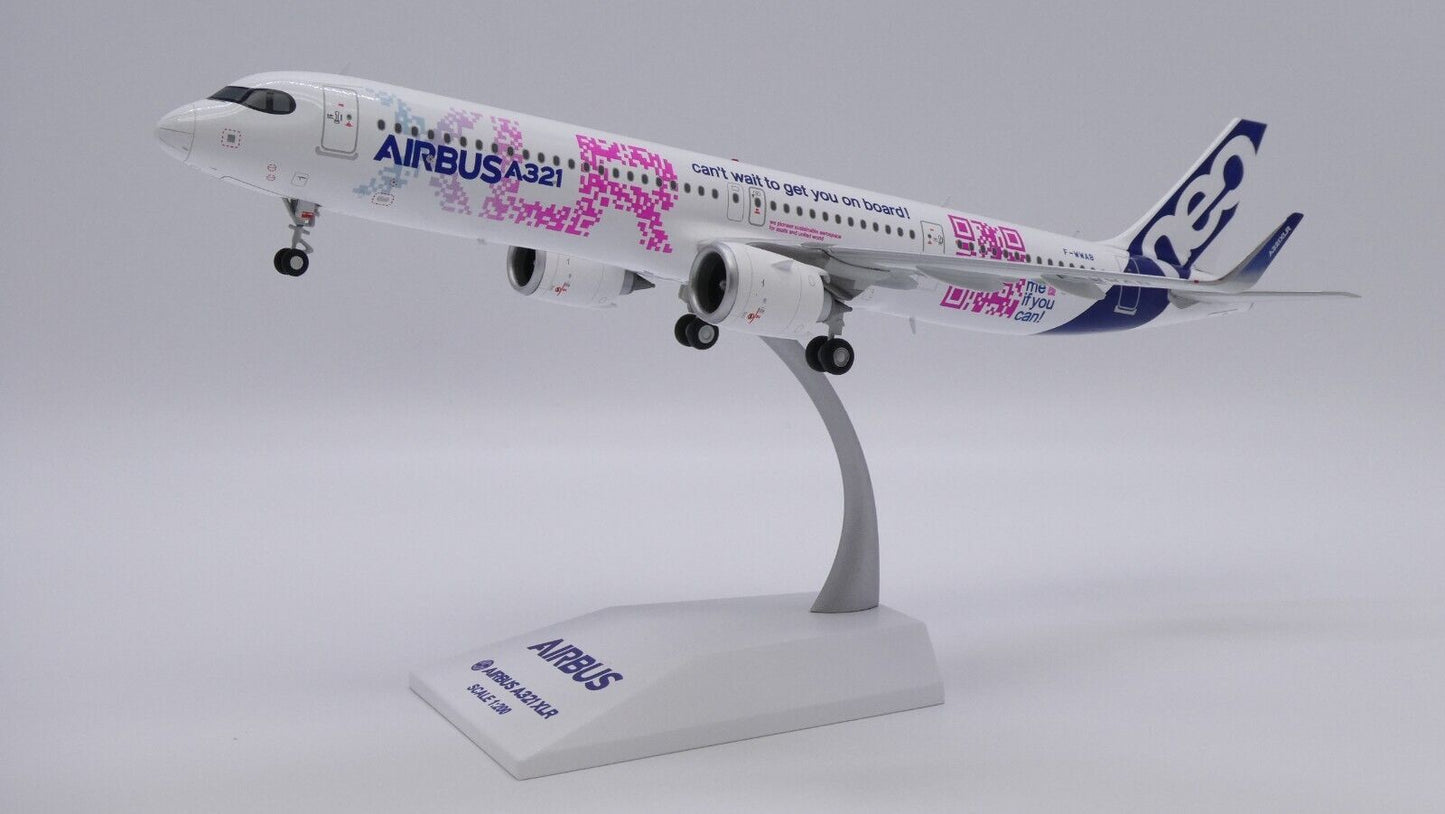 1:200 JC Wings XLR Title Livery AIRBUS A321Neo Airplane Diecast Aircraft Model