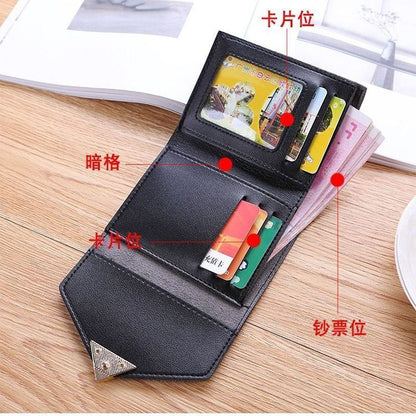Small Purse Mini Wallet Money Bag Cute Pink Business Card Holder 13.5*9.5 CM 1PC